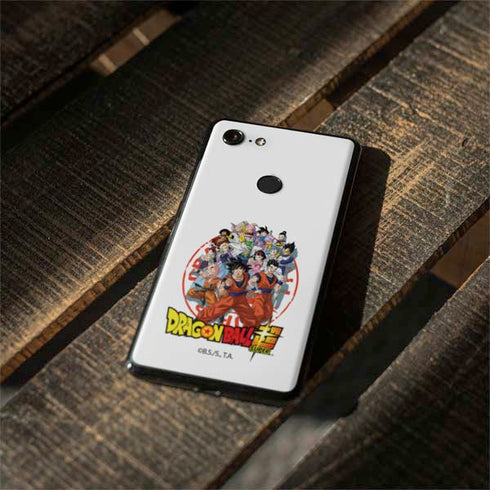 Dragon Ball Super Group Google Pixel 3 XL Skin